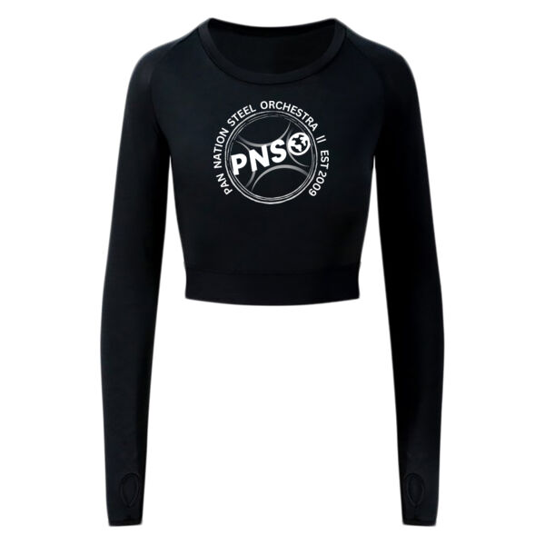 Long-Sleeve Crop Top Thumbnail