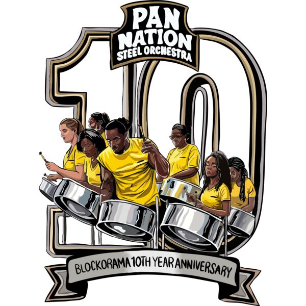 Pan Nation 10 Year Blockorama Design Vectored Thumbnail
