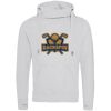 Cross neck hoodie Thumbnail