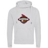 Cross neck hoodie Thumbnail