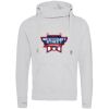 Cross neck hoodie Thumbnail