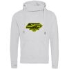 Cross neck hoodie Thumbnail