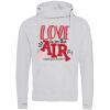 Cross neck hoodie Thumbnail