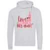 Cross neck hoodie Thumbnail