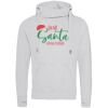 Cross neck hoodie Thumbnail