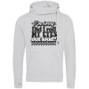 Cross neck hoodie Thumbnail