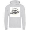 Cross neck hoodie Thumbnail