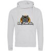 Cross neck hoodie Thumbnail