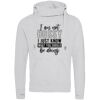 Cross neck hoodie Thumbnail