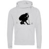 Cross neck hoodie Thumbnail