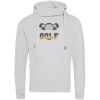 Cross neck hoodie Thumbnail