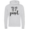 Cross neck hoodie Thumbnail
