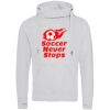 Cross neck hoodie Thumbnail