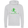 Cross neck hoodie Thumbnail